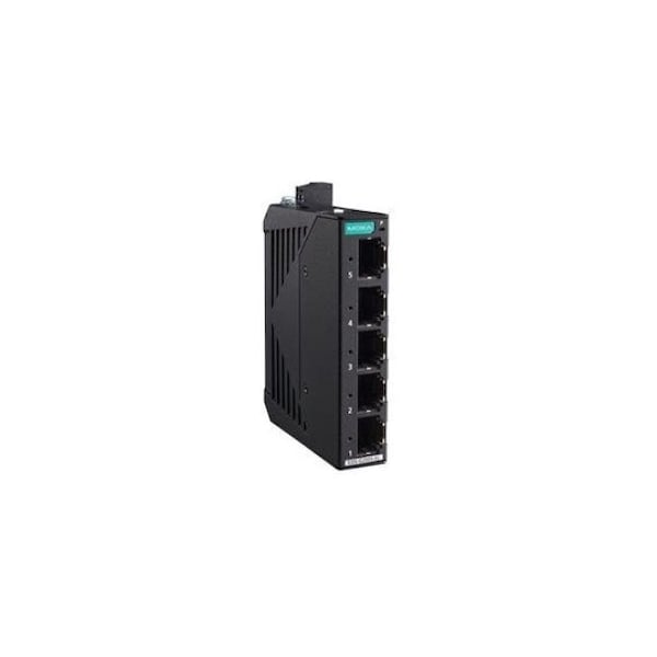 Moxa 5-Port full gigabit Entry-level Unmanaged Switch, 5 Fast TP ports, -10 to 60C EDS-G2005-EL - main
